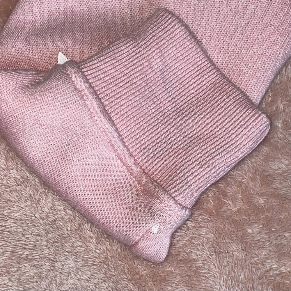 Missguided Playboy Cropped Hoodie Pink - Picture 5 of 9